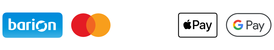 Barion, Mastercard, Visa, Apple Pay és Google Pay